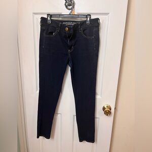 American Eagle Outfitters Women's Dark Blue Jegging